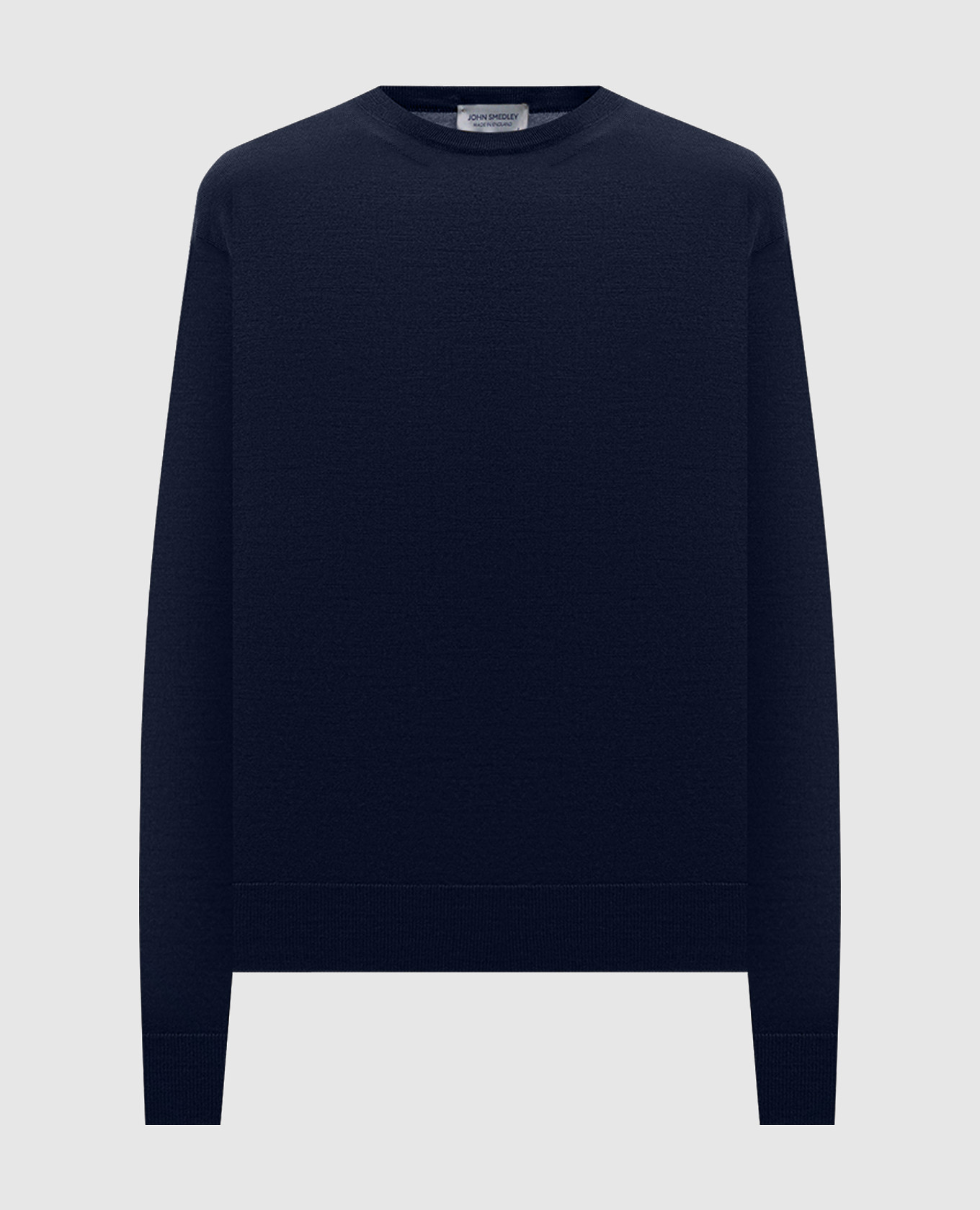 

Blue DILLIE merino wool jumper John Smedley