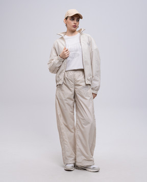 Alexander Wang Beige sweatpants with logo UWC2254116