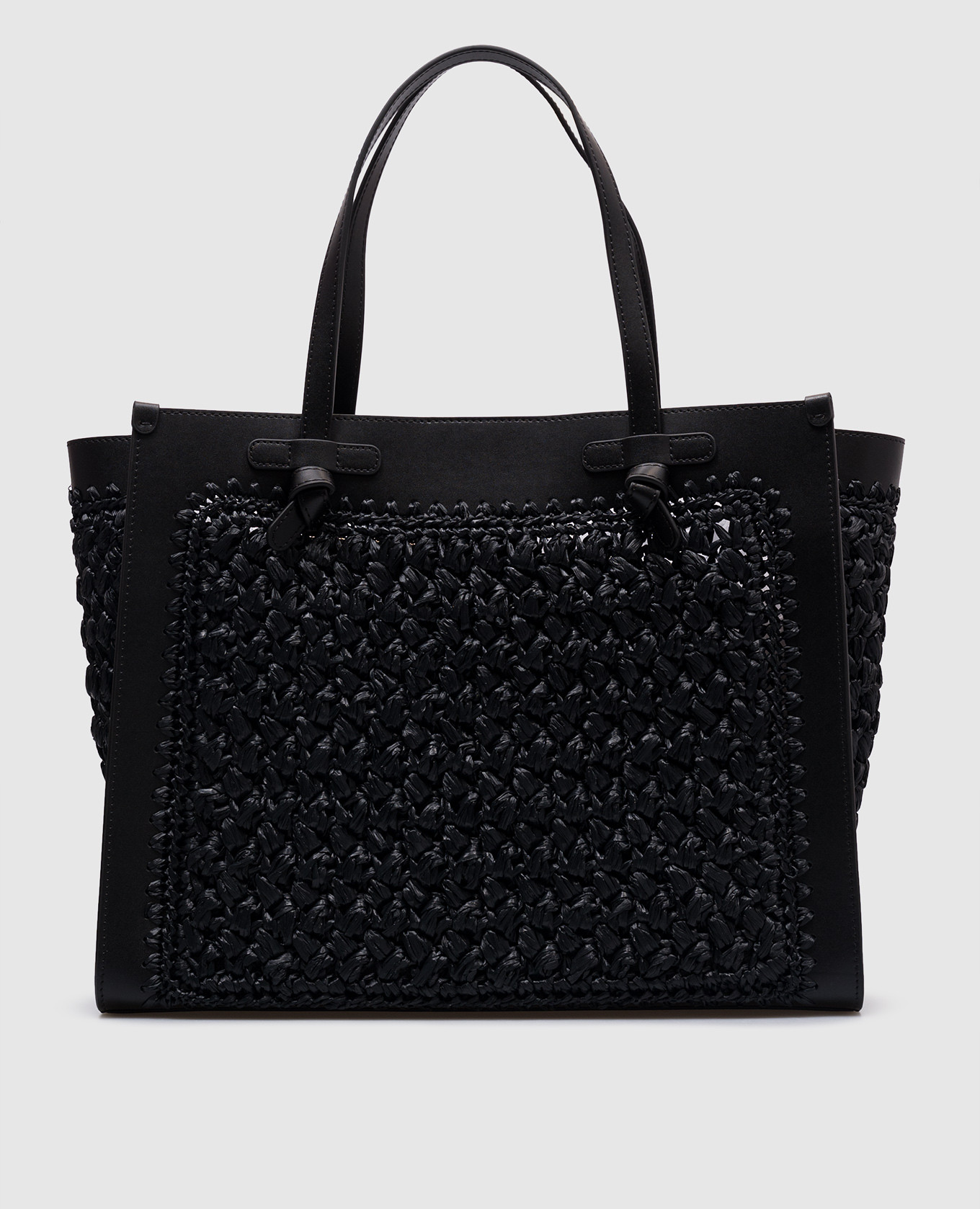 

Black woven MARCELLA tote bag Gianni Chiarini