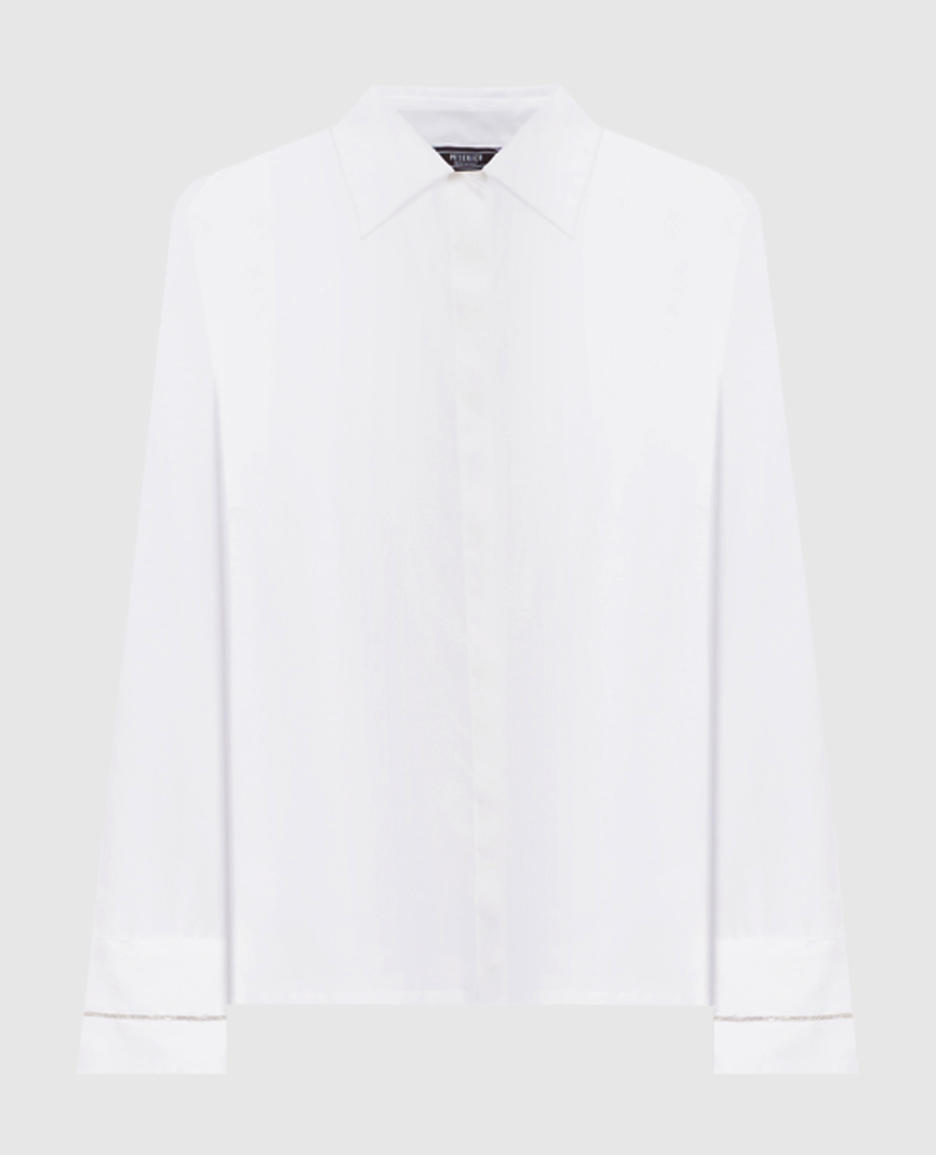 

White shirt with silk Peserico