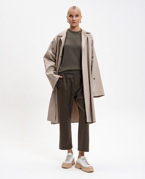 John Smedley EMMY green merino wool jumper EMMY