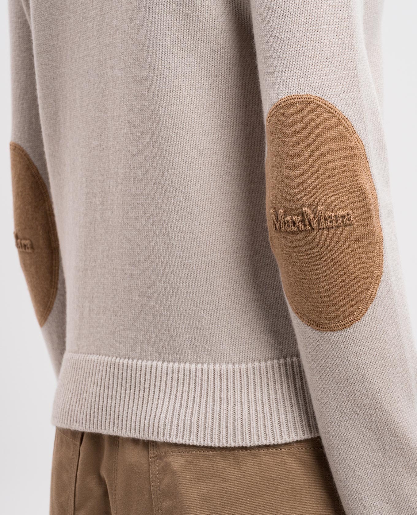 

Beige FEDORA sweater made of wool and cashmere Max Mara