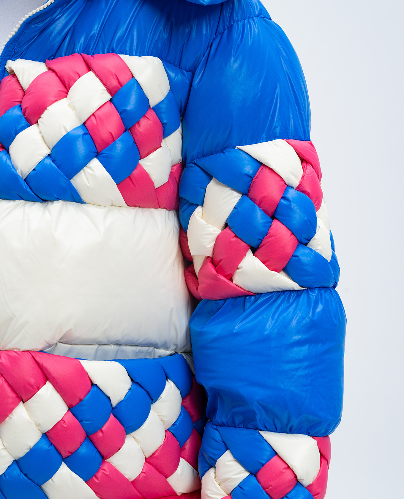 Blue quilted down jacket Raxxy 5