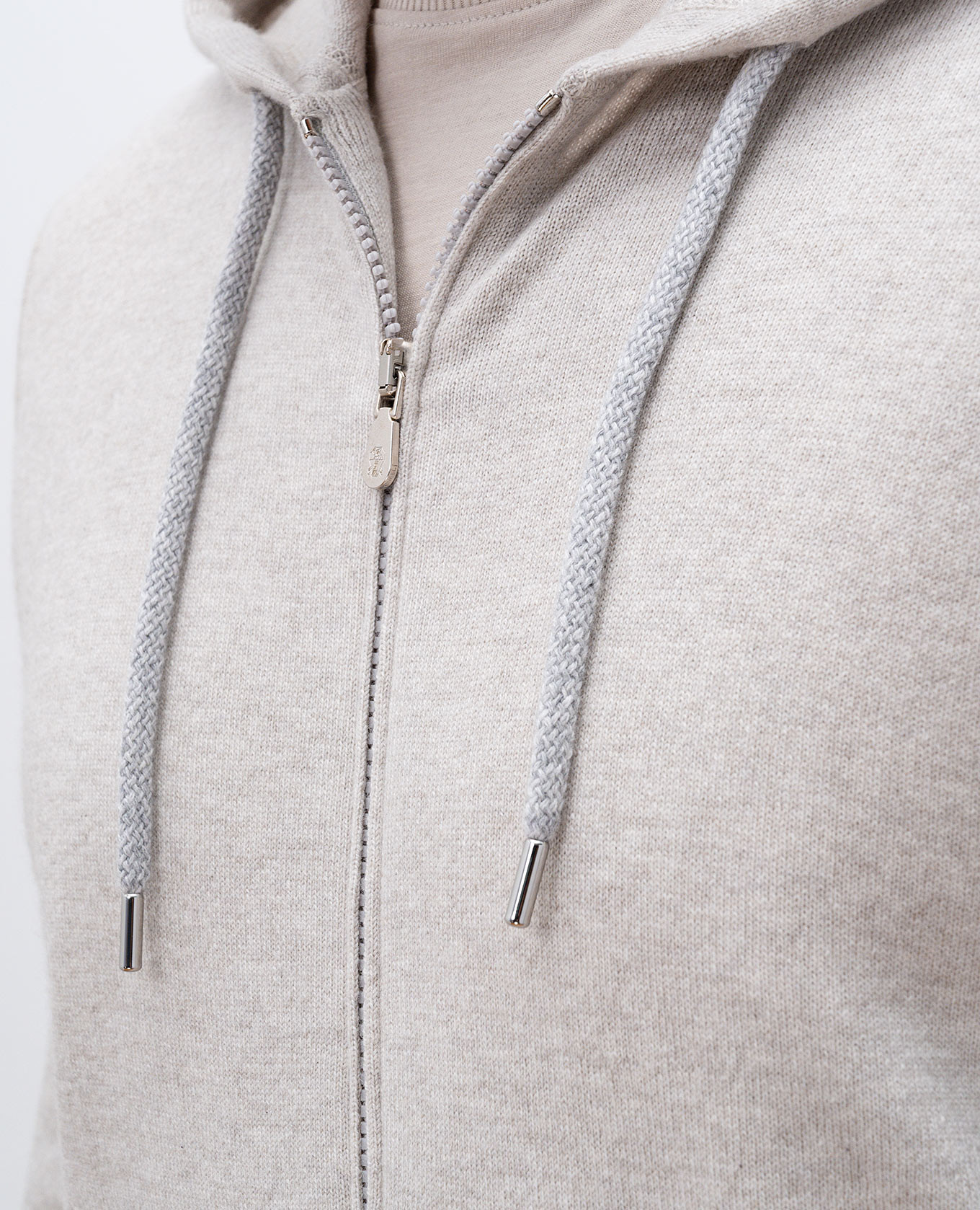 

Beige cashmere sports jacket Brunello Cucinelli