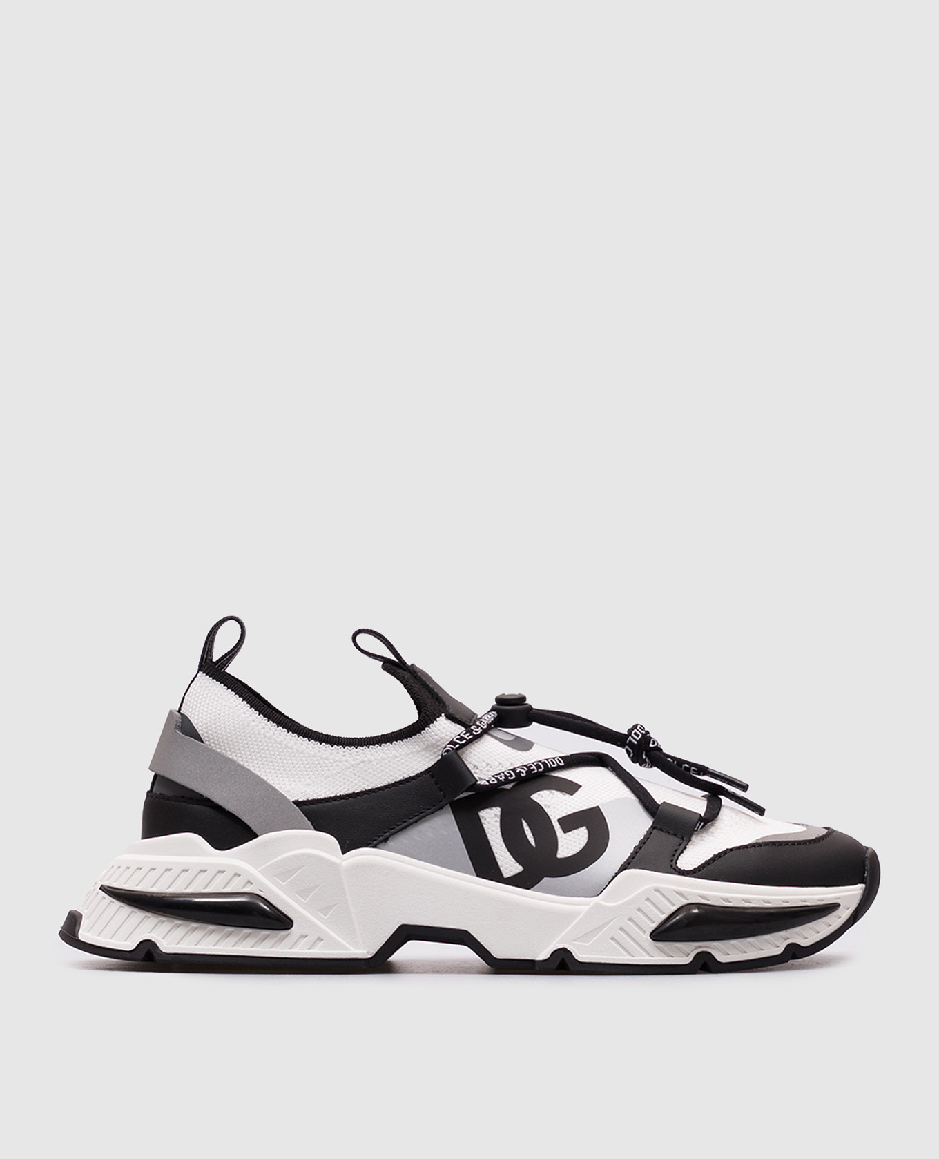 

Children's white Airmaster sneakers with logo Dolce&Gabbana