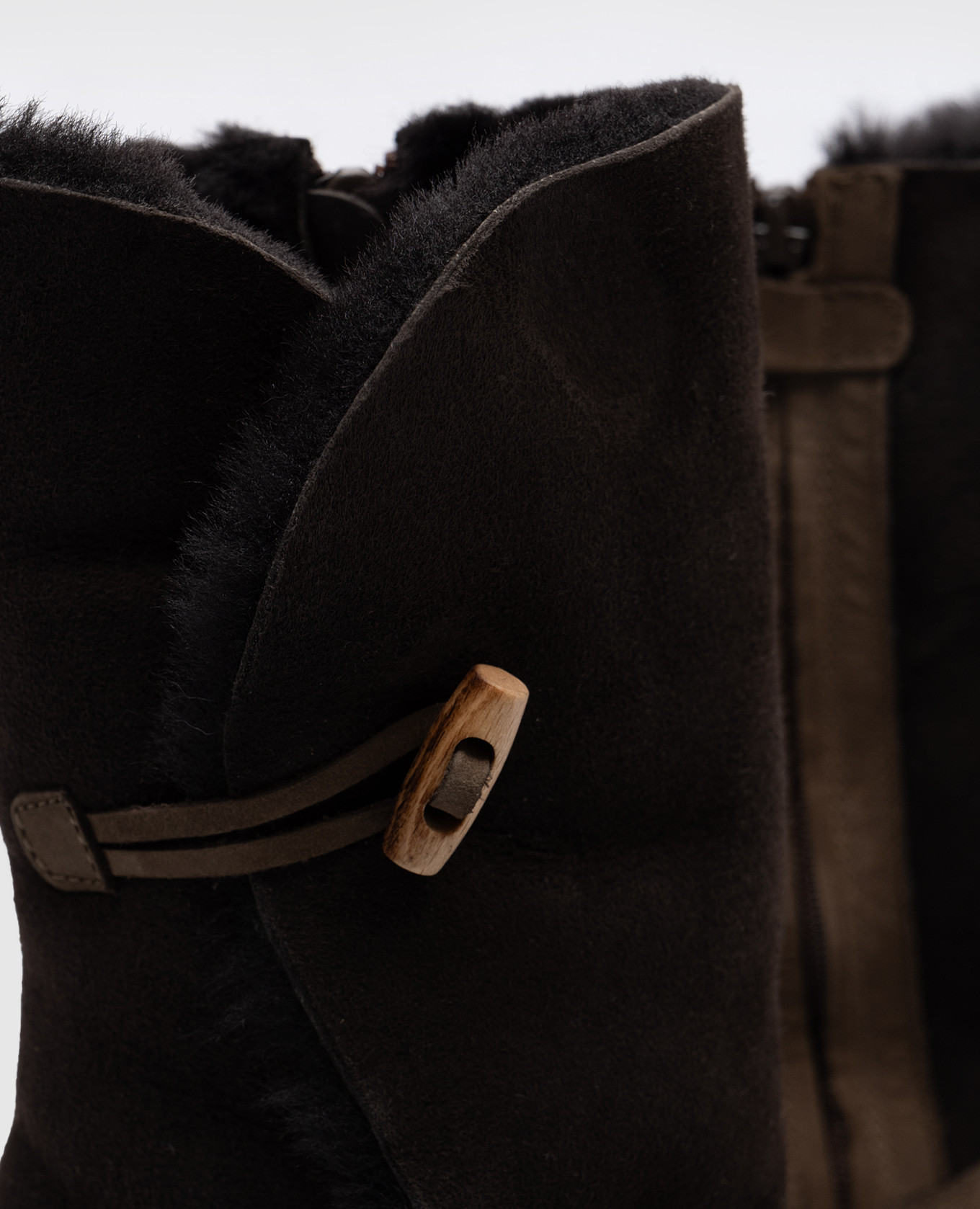 

Children's brown nubuck boots with fur Zecchino D'oro
