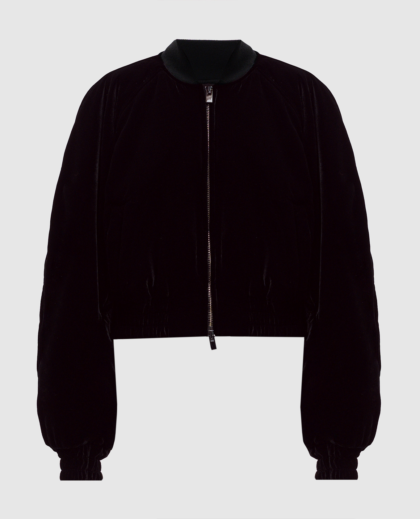 Sierra burgundy velor bomber jacket the andamane