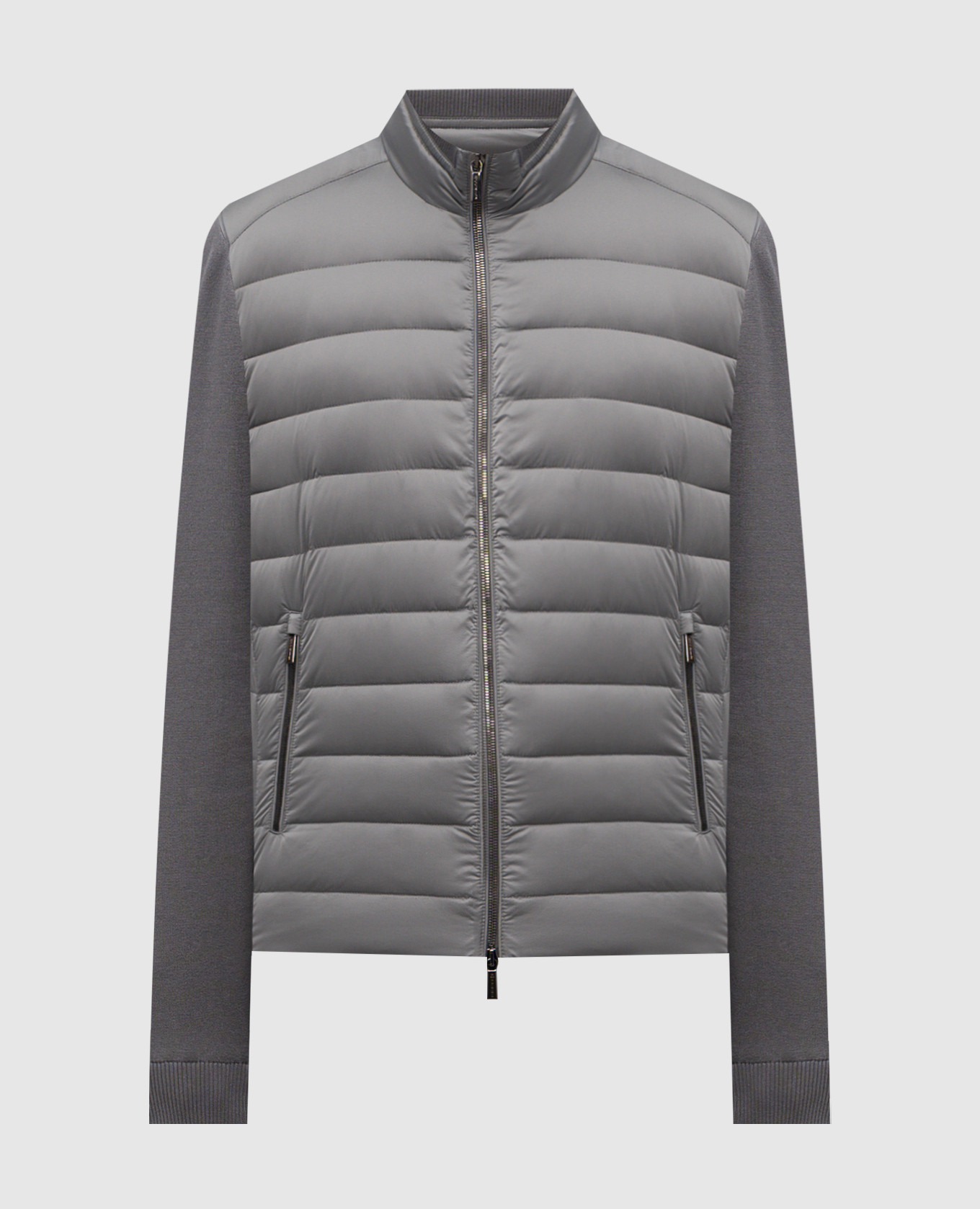 Gray down jacket CATTANEO MooRER