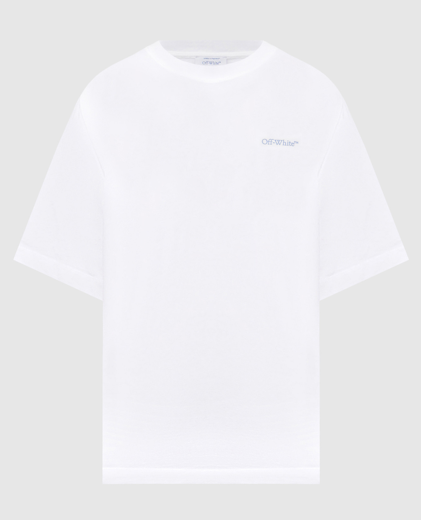 

White T-shirt with Barber Arrow logo print Off-White