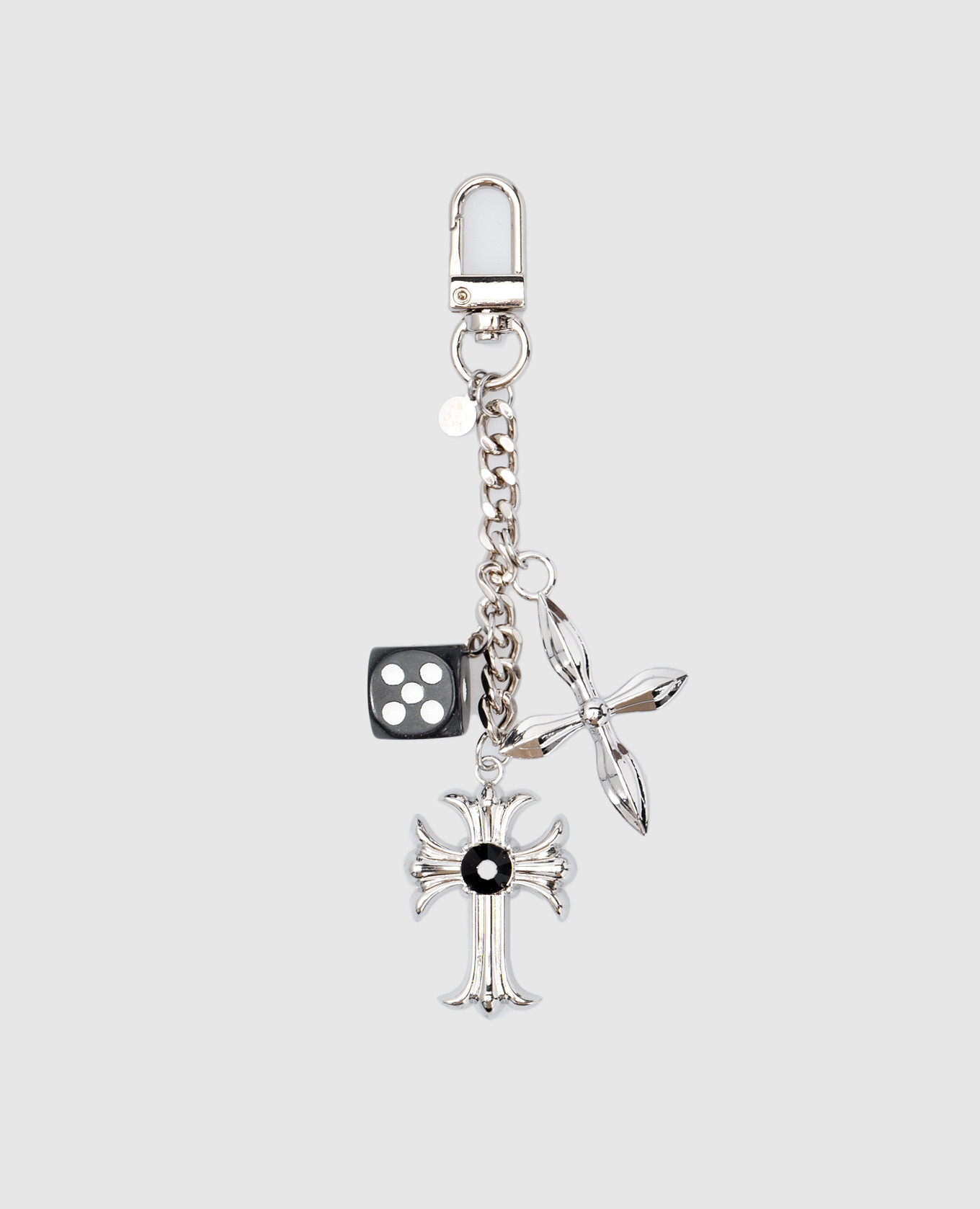 

High Roller Silver Keychain Petit Moments