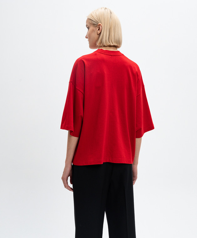 The Row - Issi red t-shirt 8200K579 - shop with European delivery