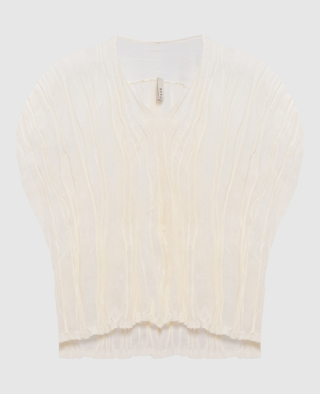 

Beige top with textured pattern BOBOUTIC