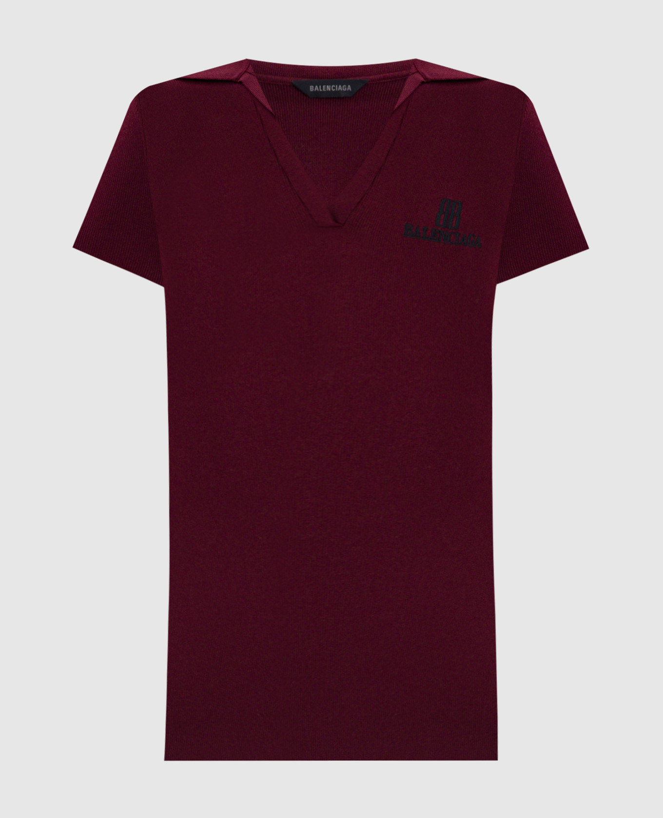 

Burgundy Polo Nano BB Balenciaga