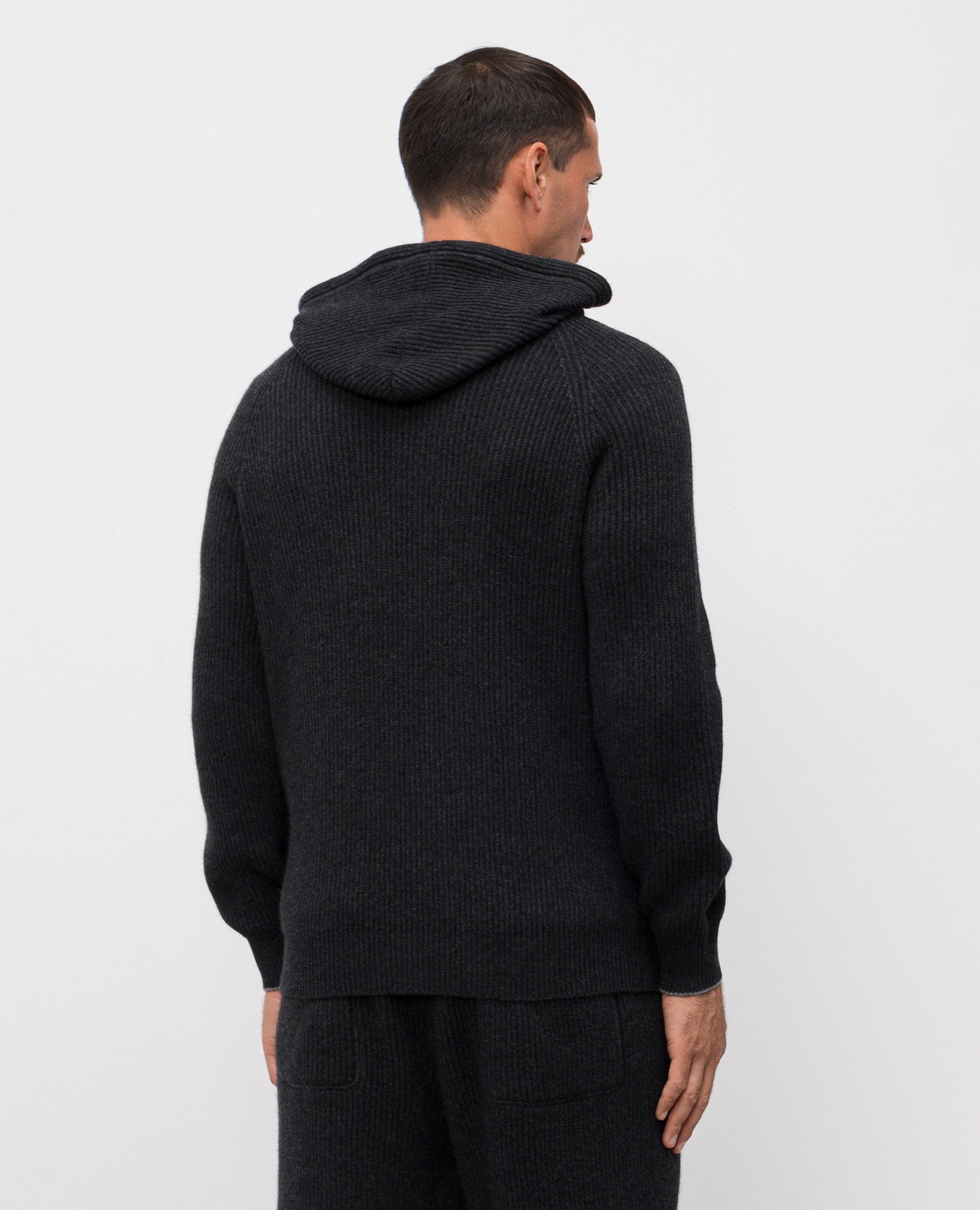 

Gray cashmere cardigan Brunello Cucinelli, Grey