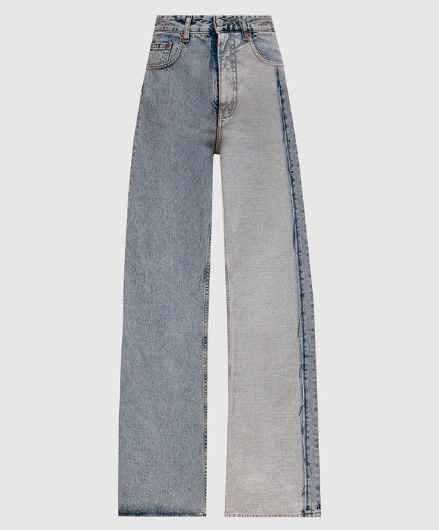 デニム・ジーパン Mm6 Maison Margiela Distressed Jeans Effect MM6 Maison Margiela Distressed Blue Jeans Blue – ESSXNYC