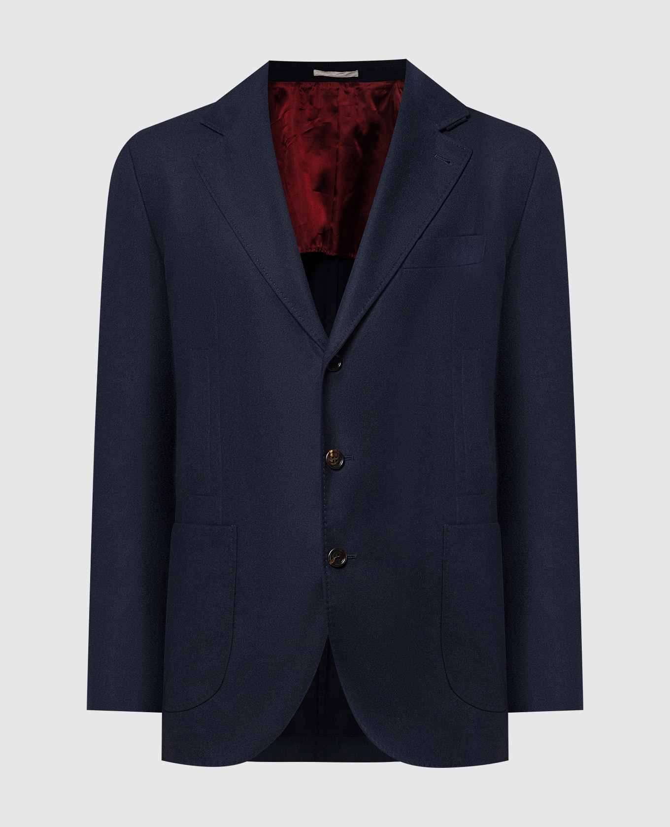 

Blue jacket made of cashmere and silk Brunello Cucinelli