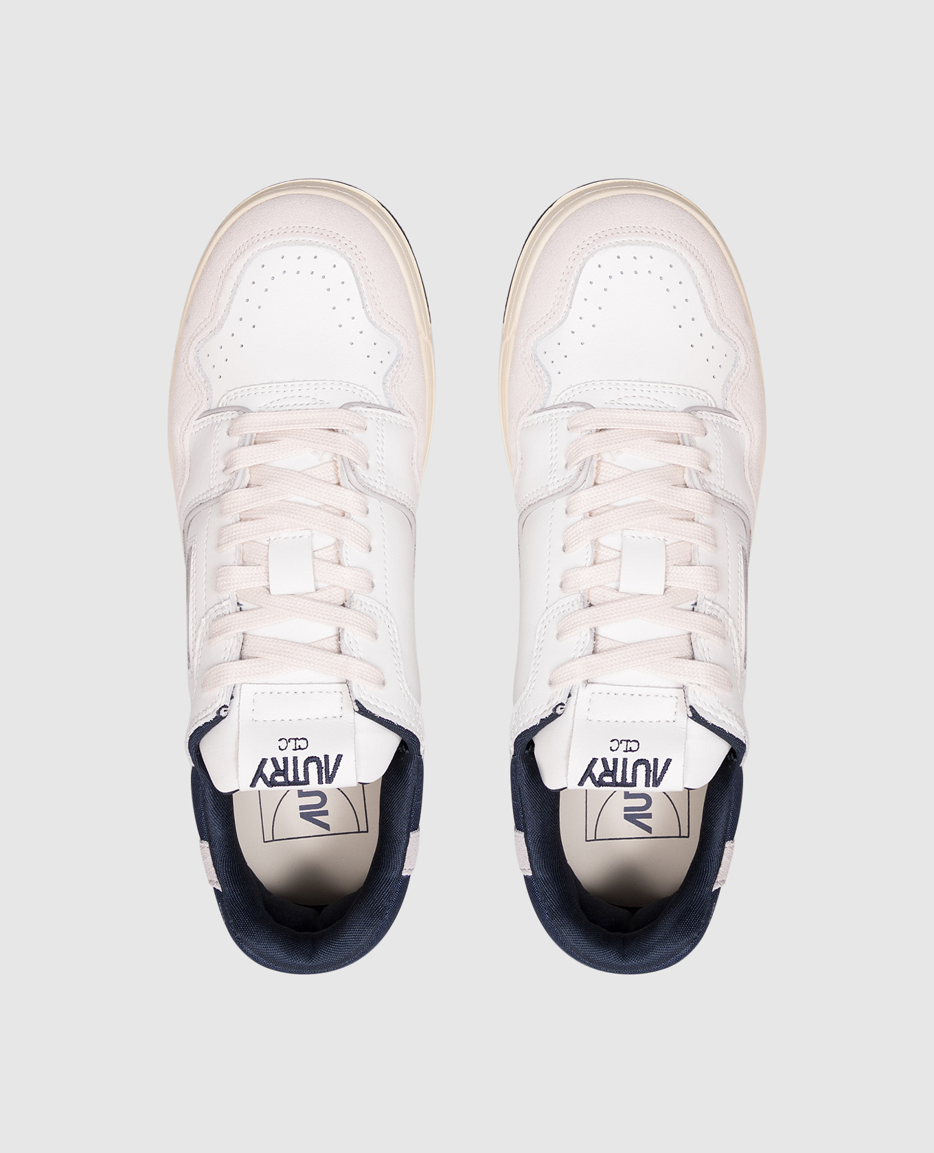 

CLC white leather sneakers with logo AUTRY