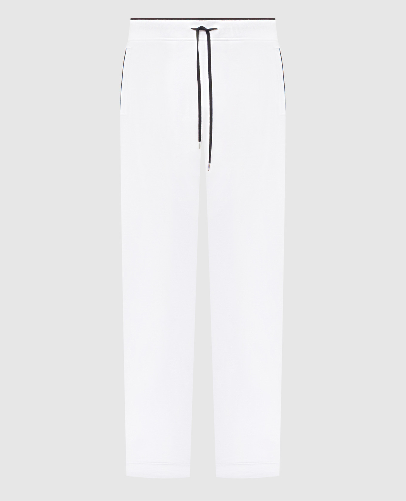 

White sweatpants with emblem Stefano Ricci