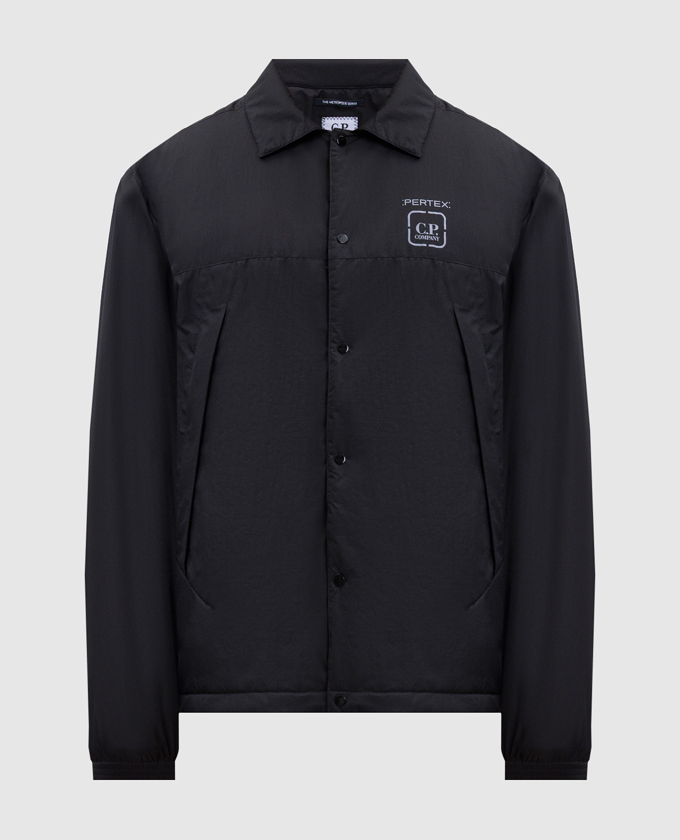 Black jacket with logo C.P. Company