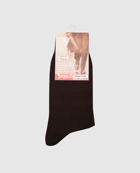 RiminiVeste Brown Leggero socks LEGGERO
