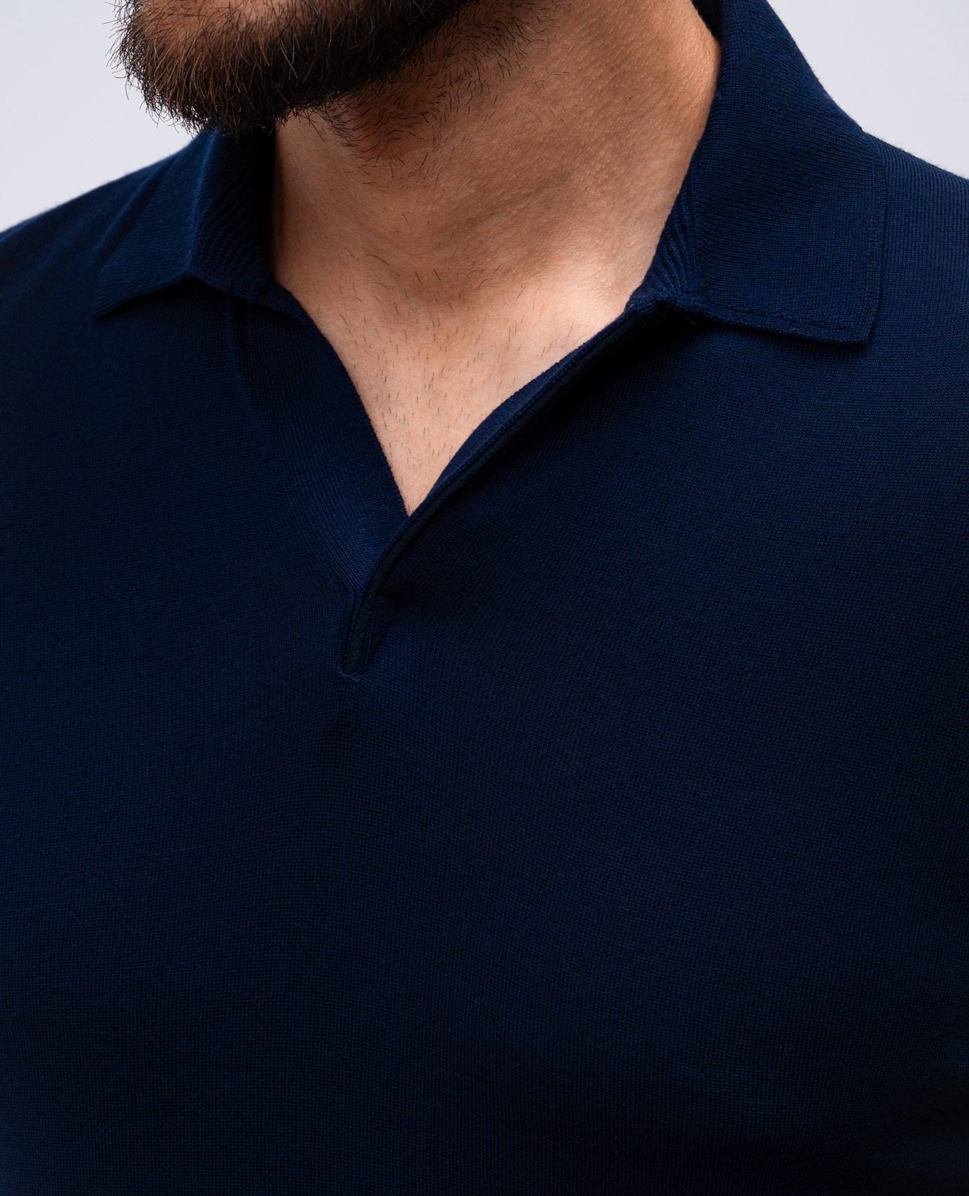 

Blue Lasca wool polo shirt Sease