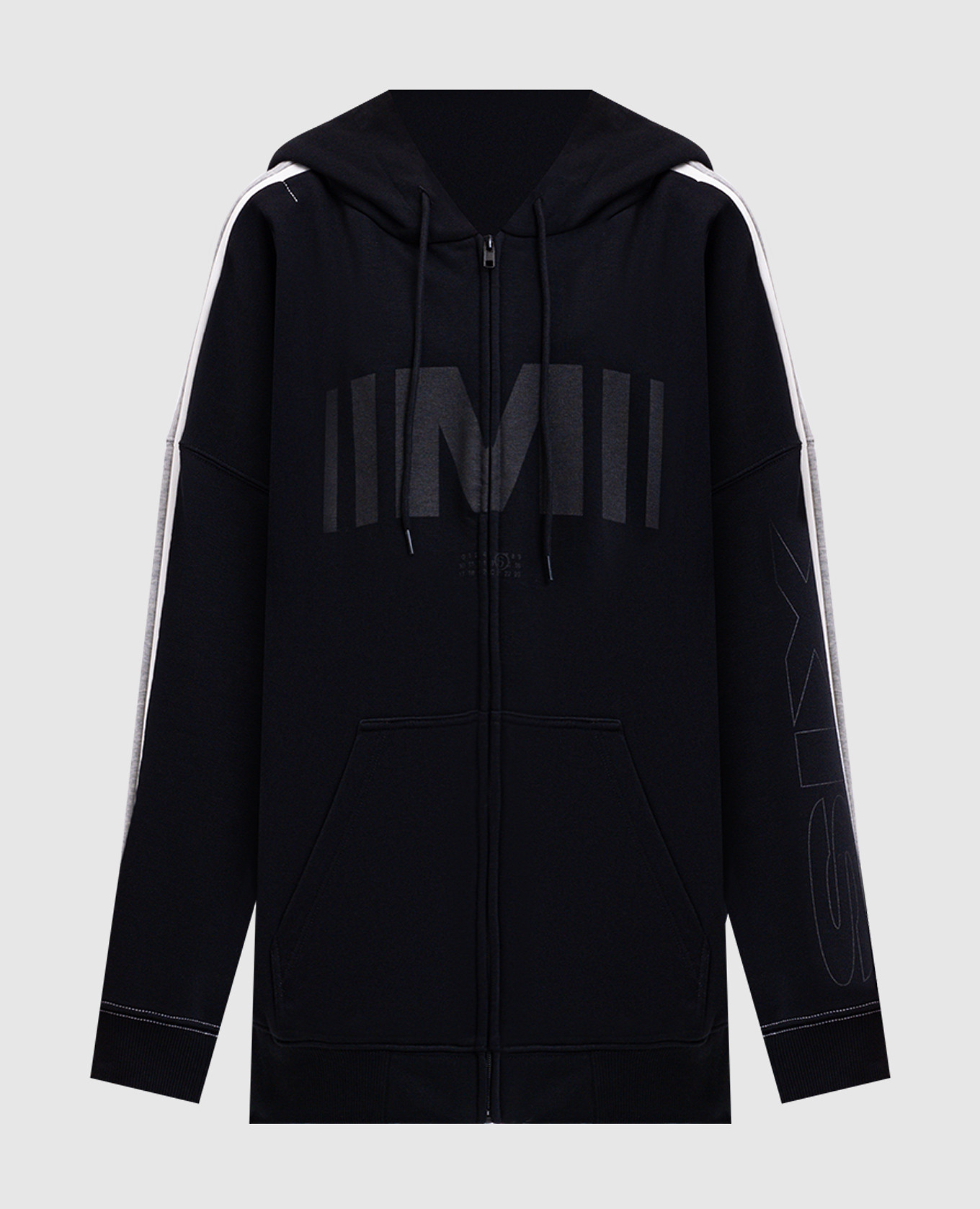 

Sports hoodie with emblem Maison Margiela MM6, White