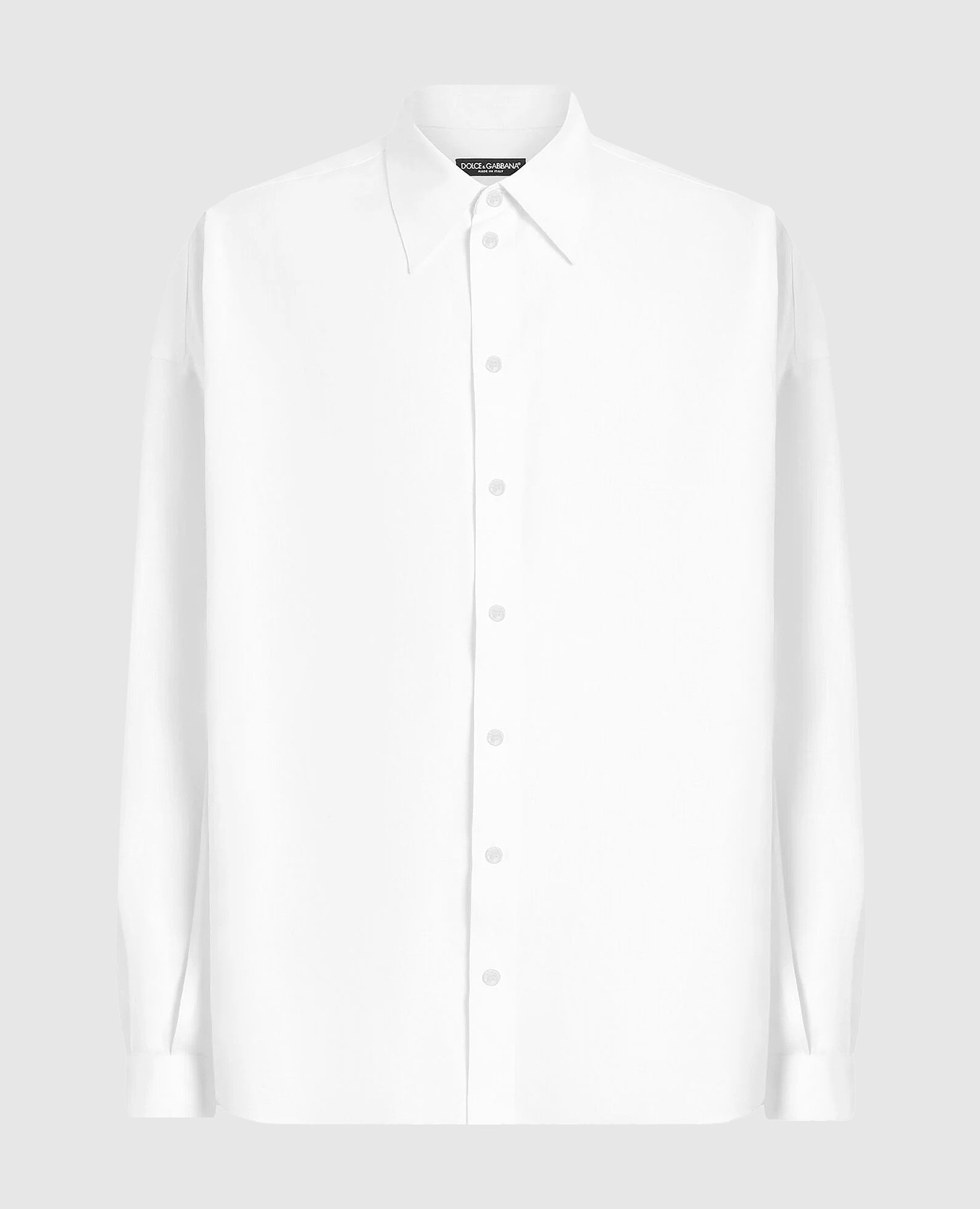 White linen shirt Dolce&Gabbana