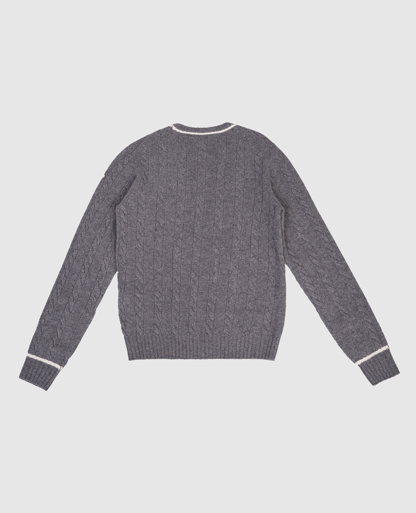 

Children's gray sweater with wool Moncler ENFANT, Grey