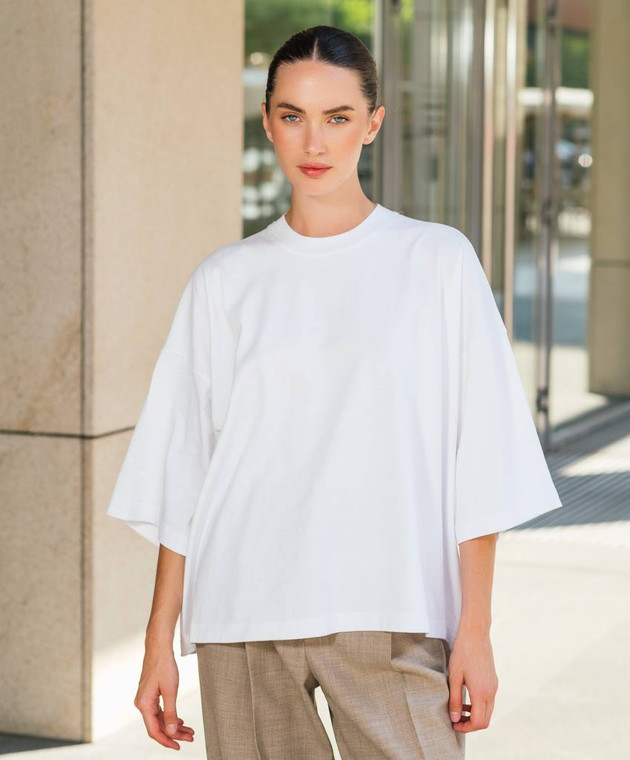 【国内発送】THE ROW Tシャツ Issi oversized cotton-jersey The Row Issi Cotton Oversized T-Shirt | Saks Fifth Avenue