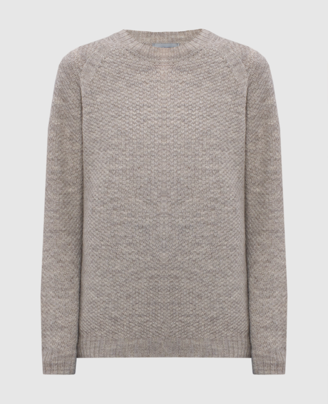 Gray wool couper sweater john smedley
