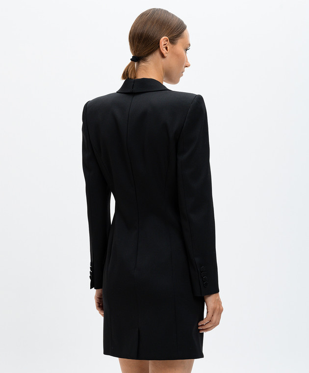 Alexander McQueen - Black dress-jacket mini made of wool 794709QJAAC - shop  with European delivery at Symbol