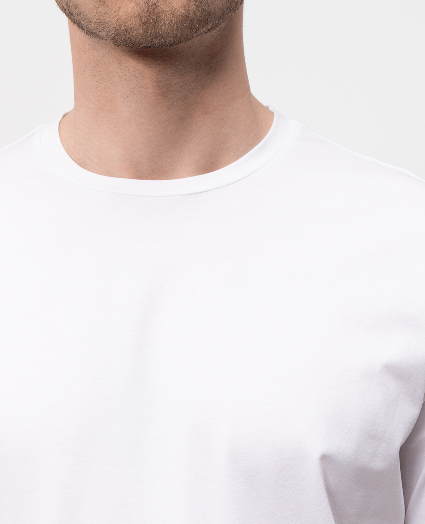 

White T-shirt with logo Herno