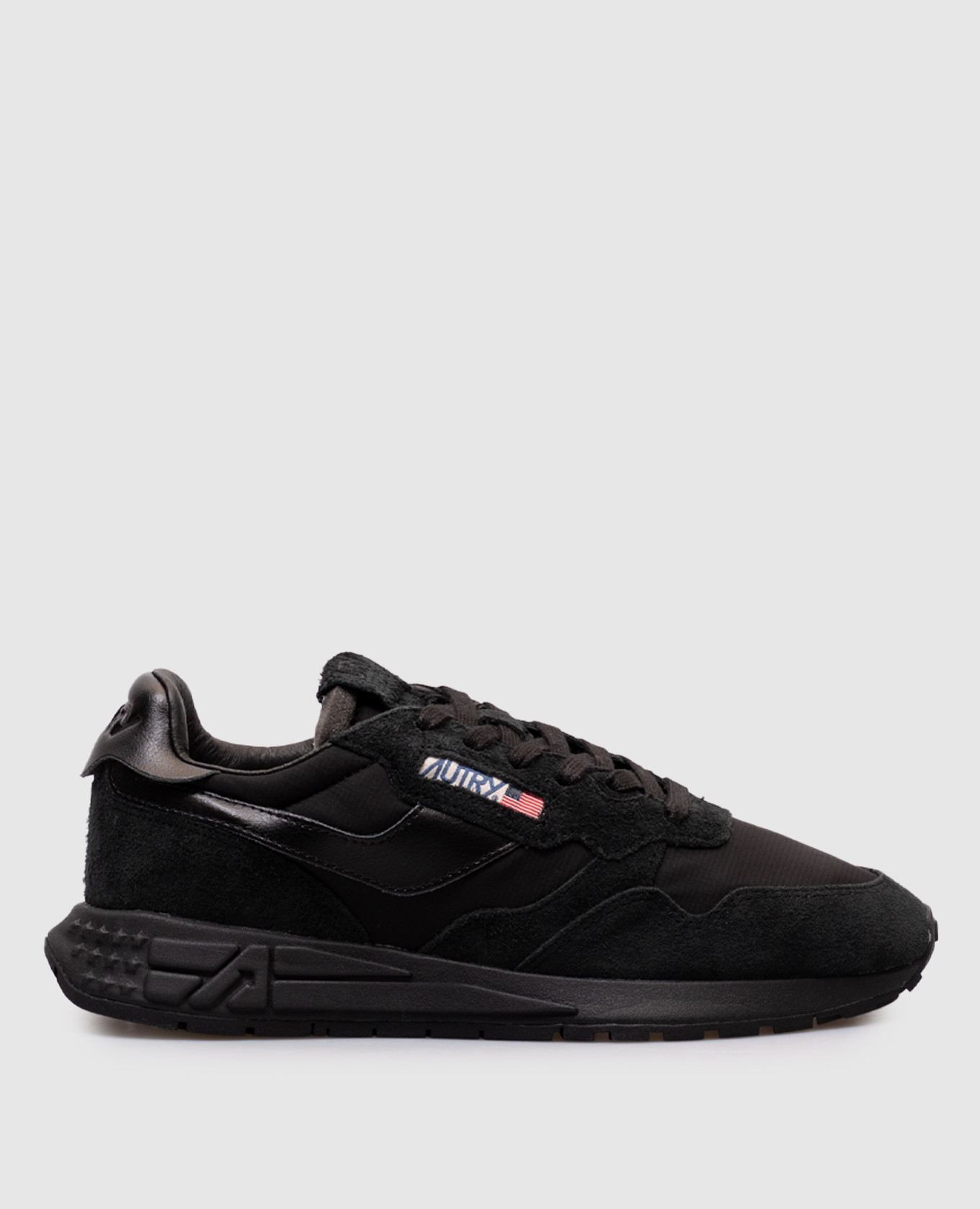 

Black REELWIND combination sneakers AUTRY