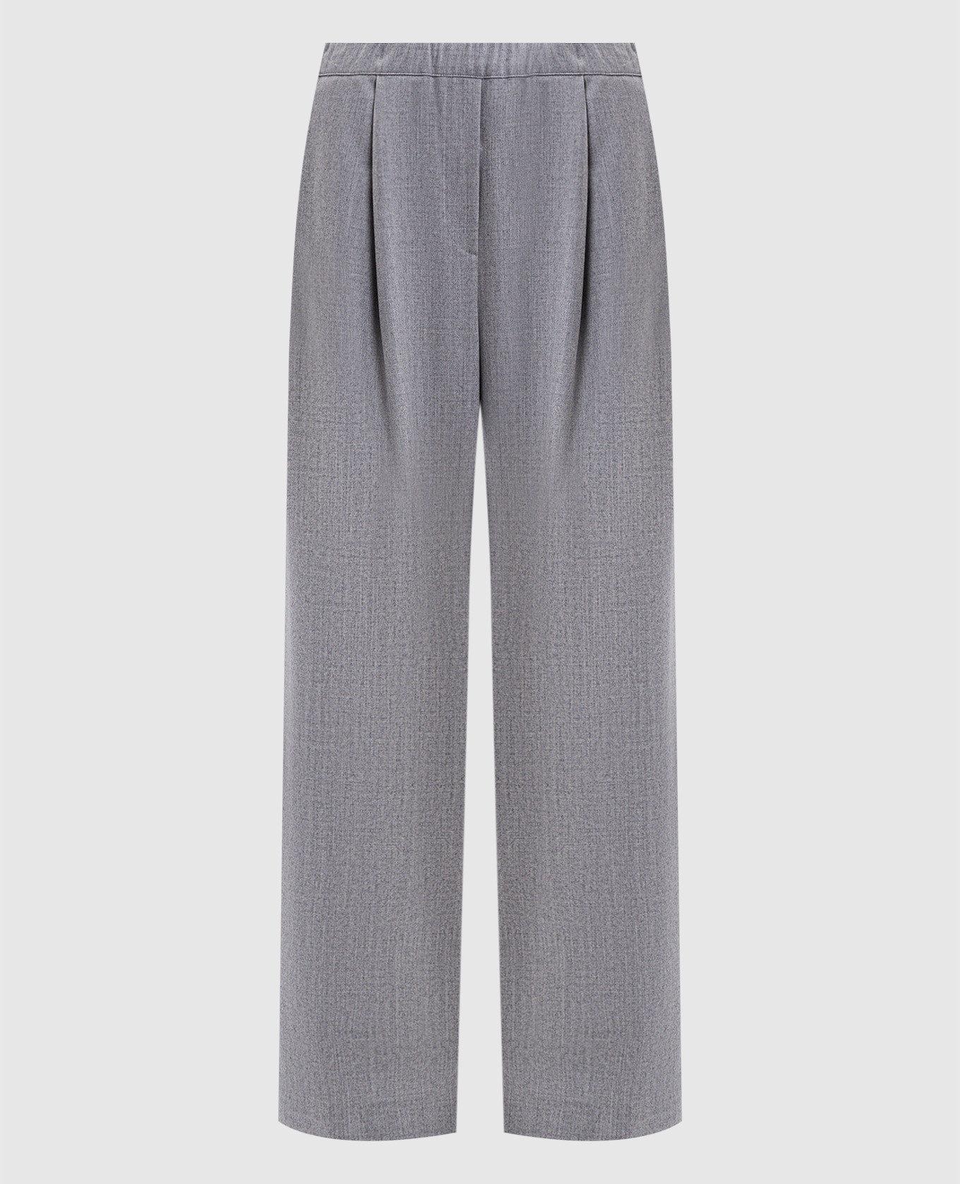 

Massi grey wool and cashmere trousers Simonetta Ravizza