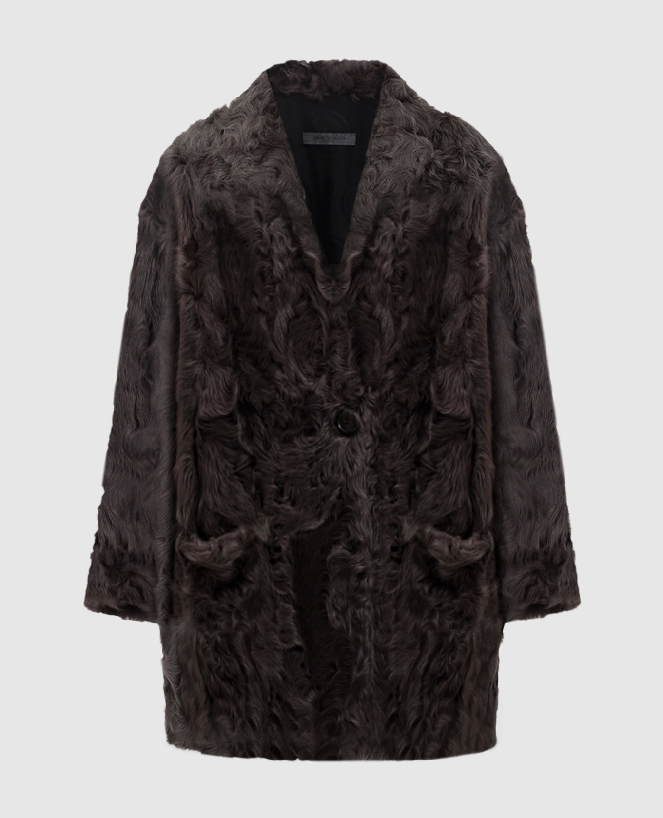 

Brown fur coat Simonetta Ravizza