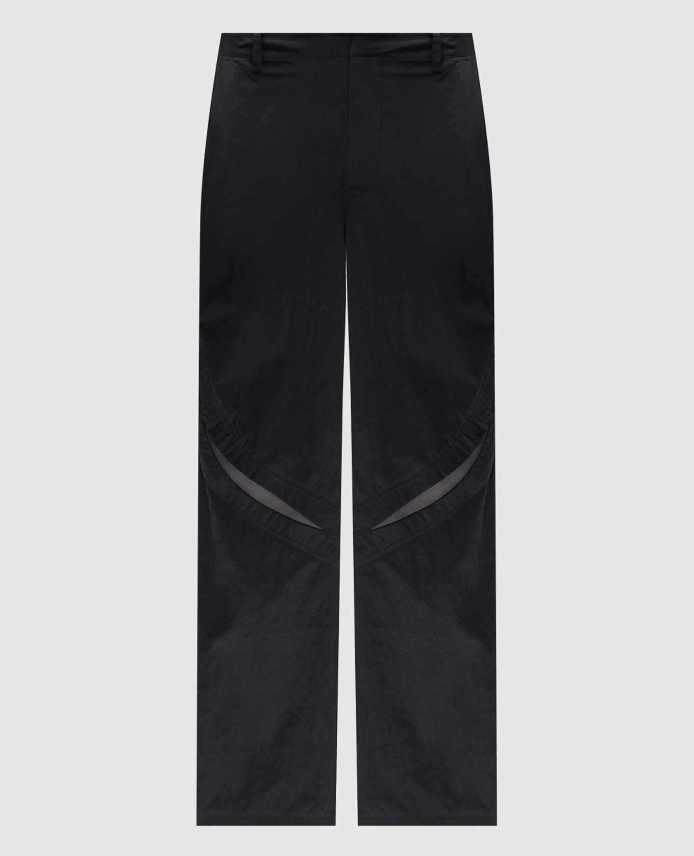 

Black pants RESILIENCE with elastic inserts Heliot Emil