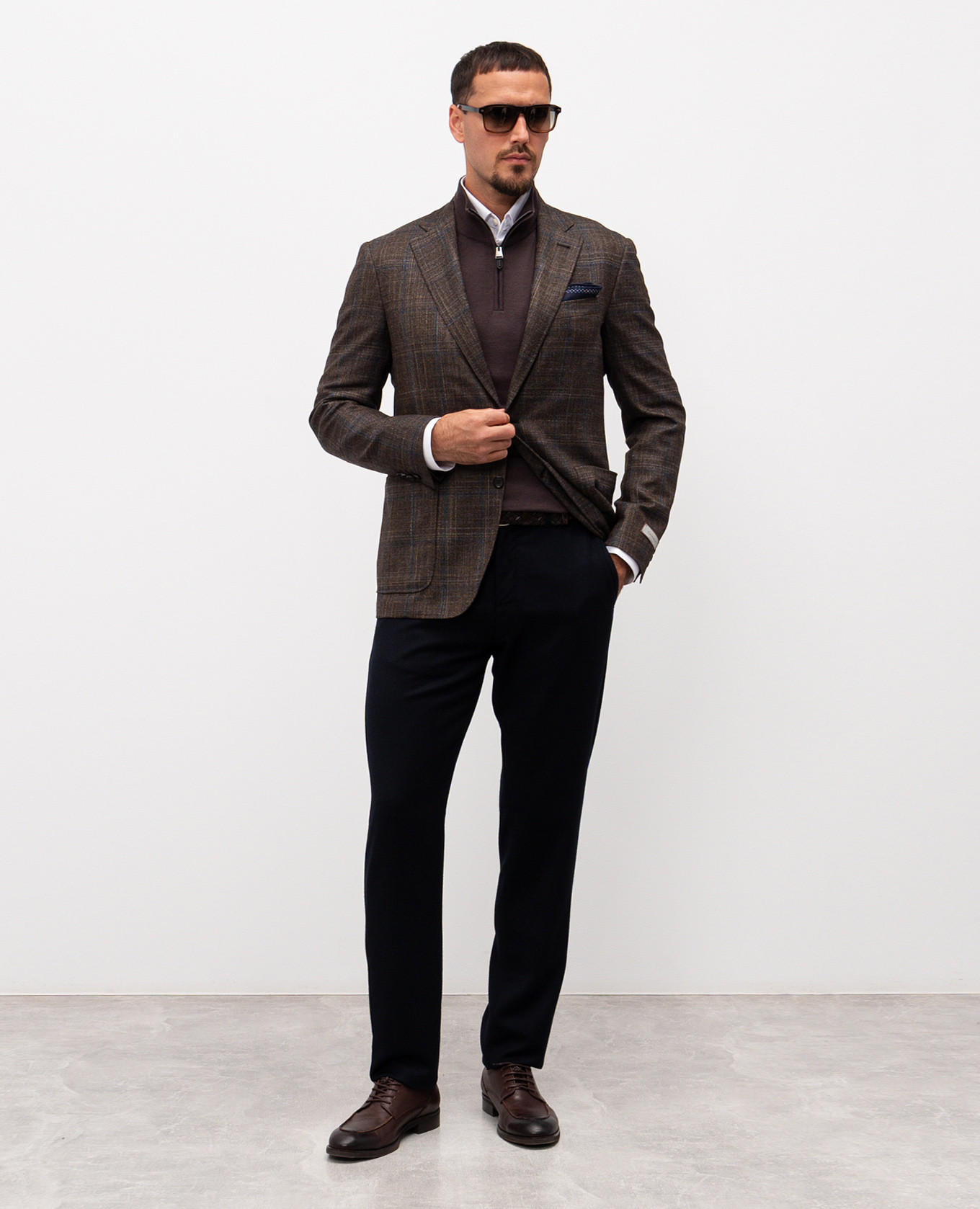 

Brown wool jumper Canali