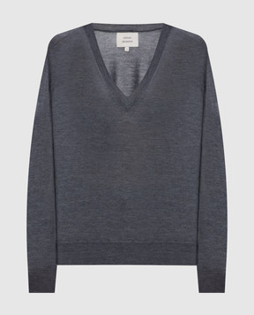 Loulou de Saison JULIO gray cashmere pullover JULIO