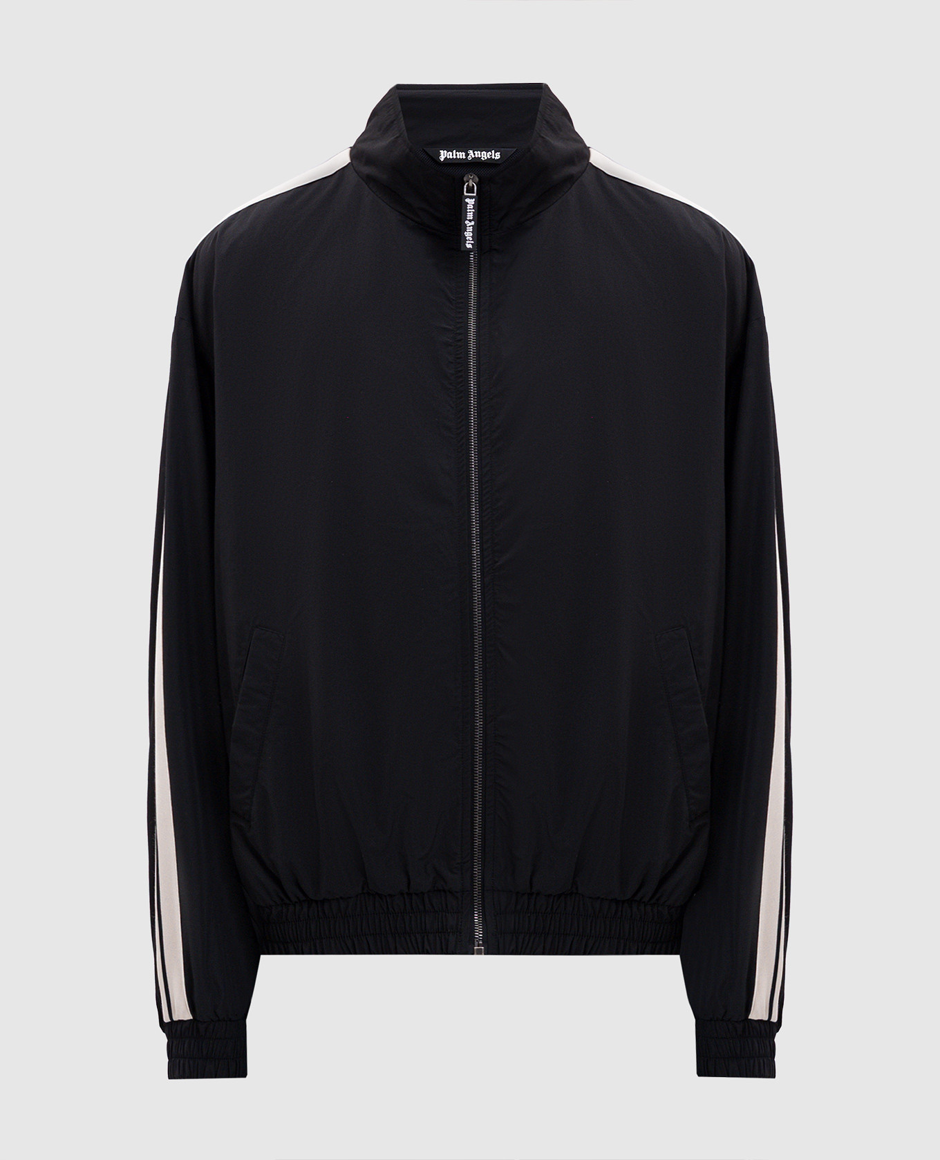 

Black sports jacket with logo Palm Angels