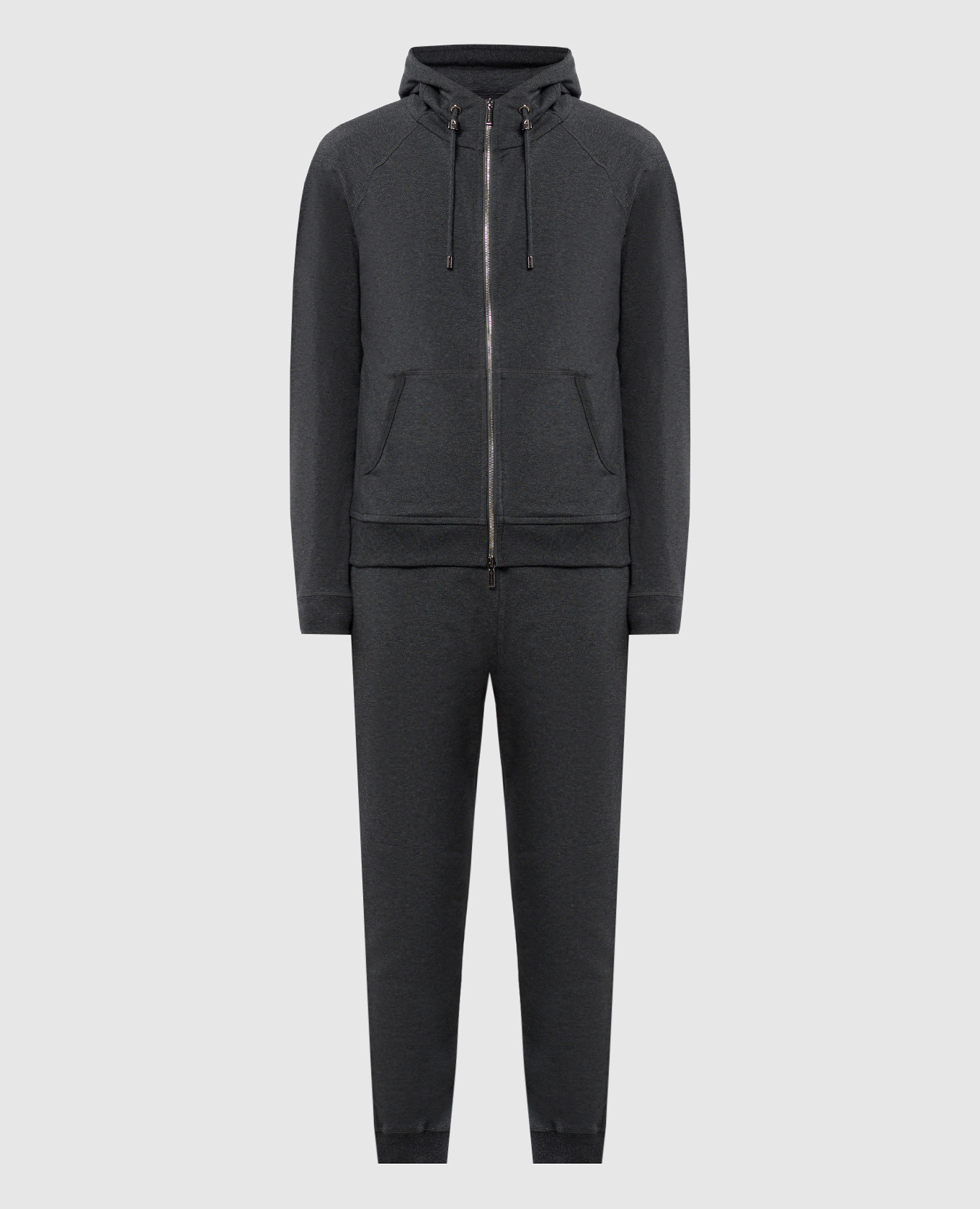 Gray sports suit norcia moorer