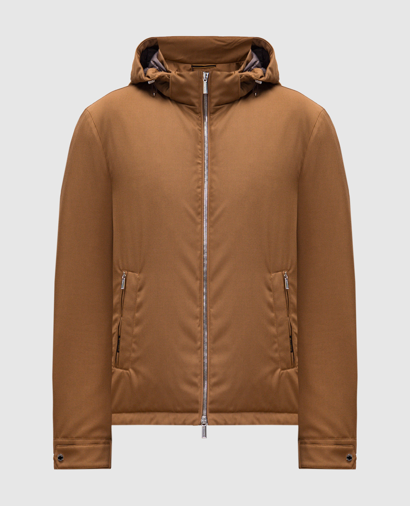 Albini pum brown down jacket moorer