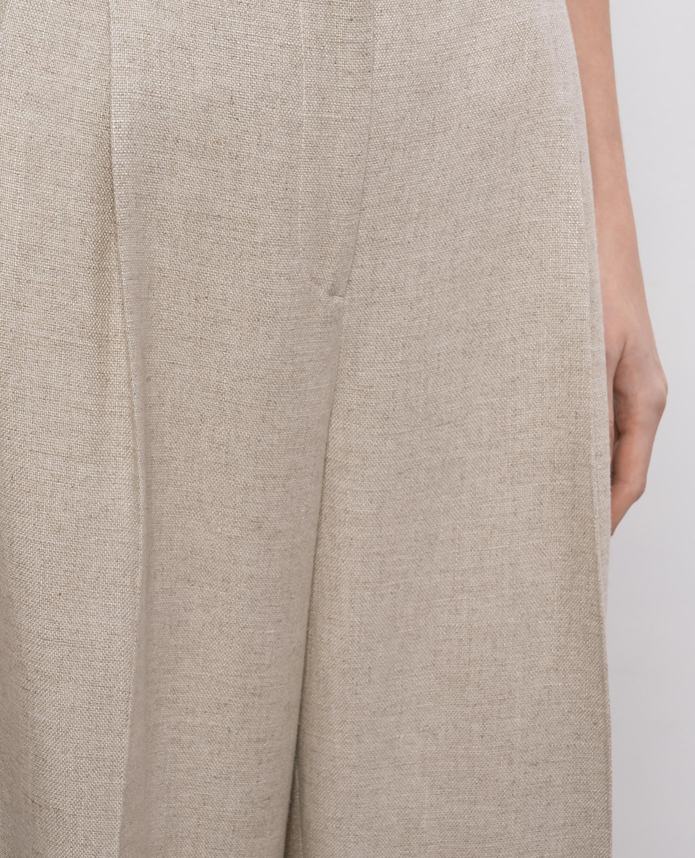 

Beige linen pants Toteme