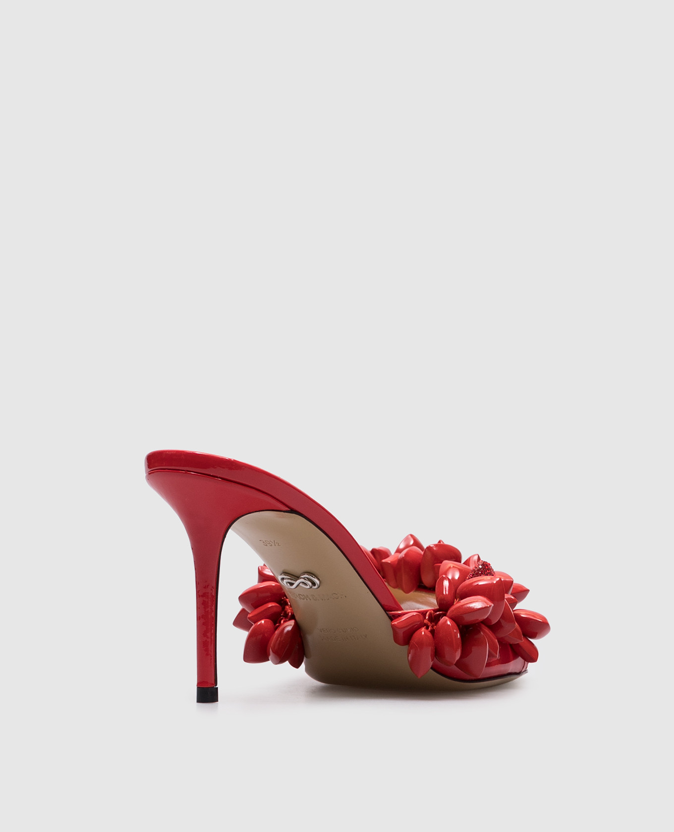 

Puffy Heart Red Patent Leather Mules Mach&Mach