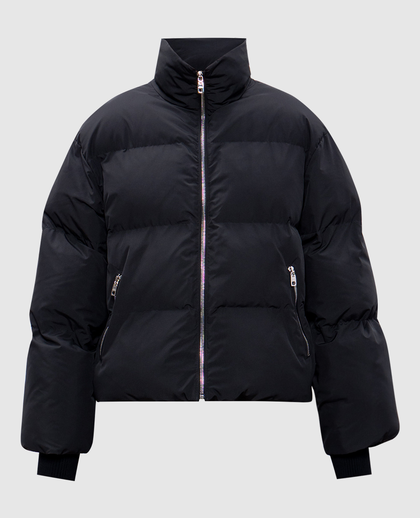 

Black quilted jacket with logo Dolce&Gabbana