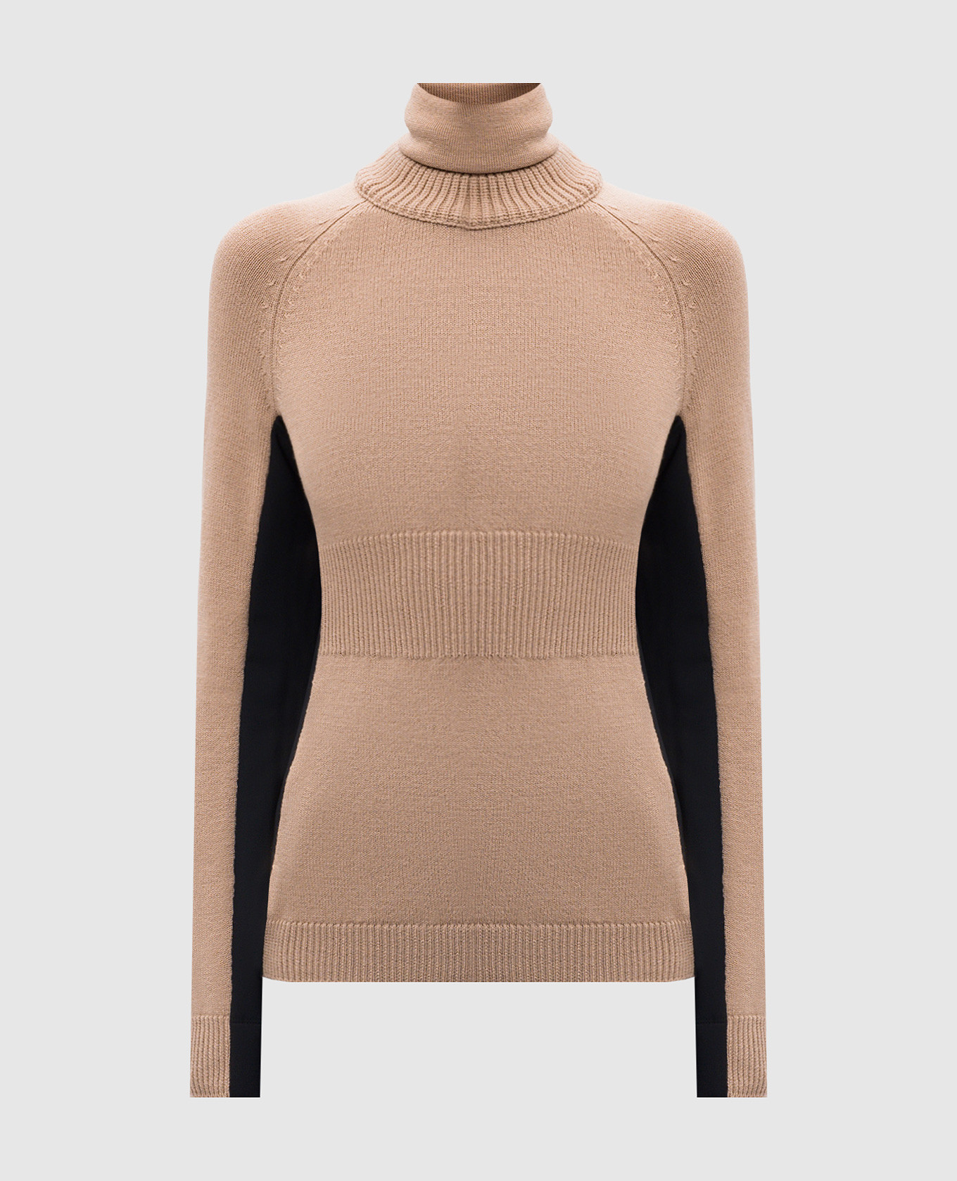 

Beige wool sweater with logo Moncler Grenoble