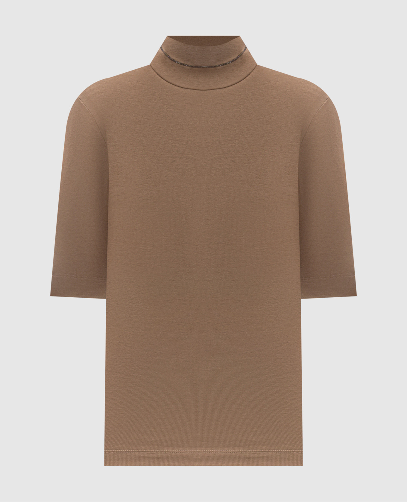 

Brown top with monil chain Brunello Cucinelli