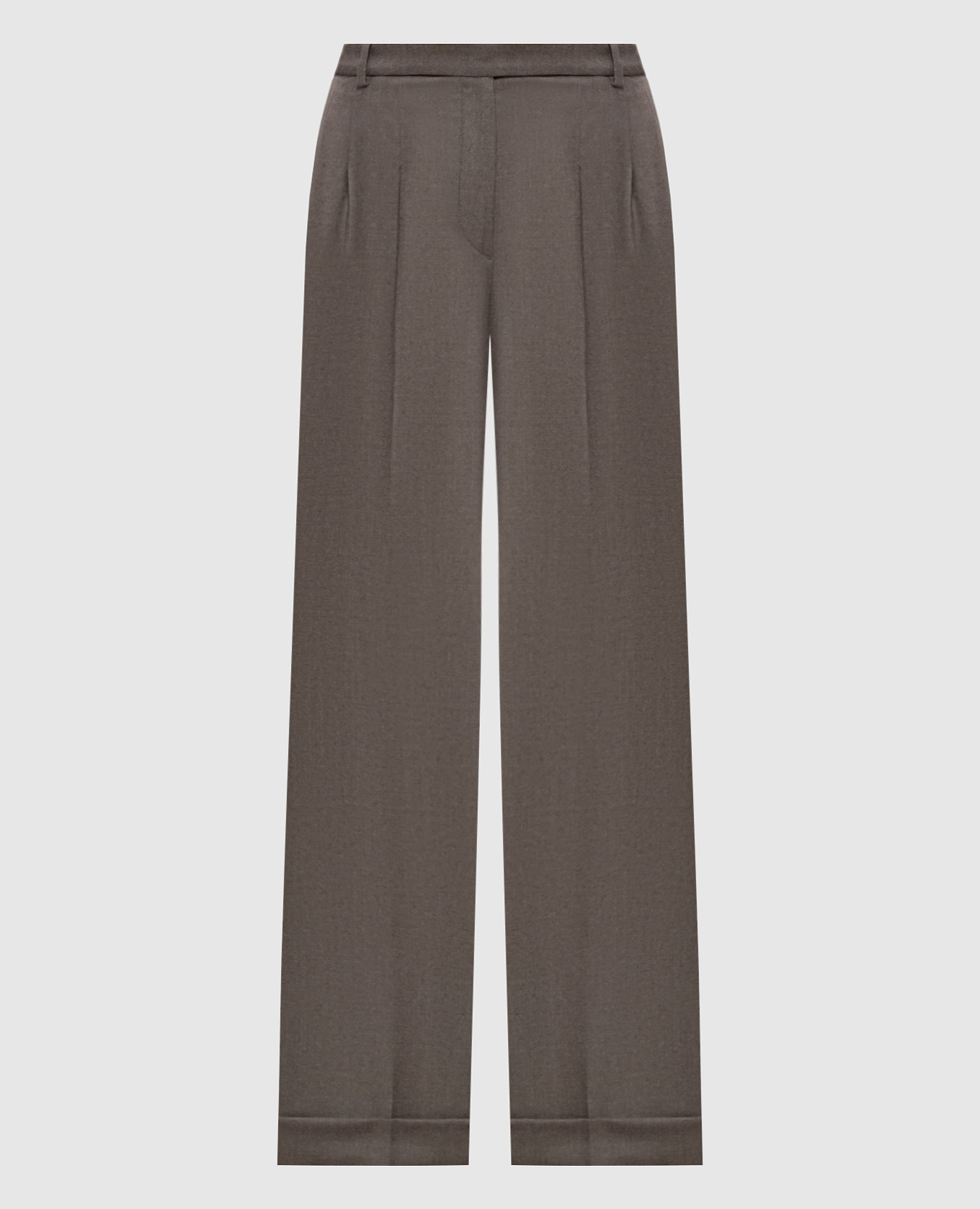 

Beige wool and cashmere pants Brunello Cucinelli