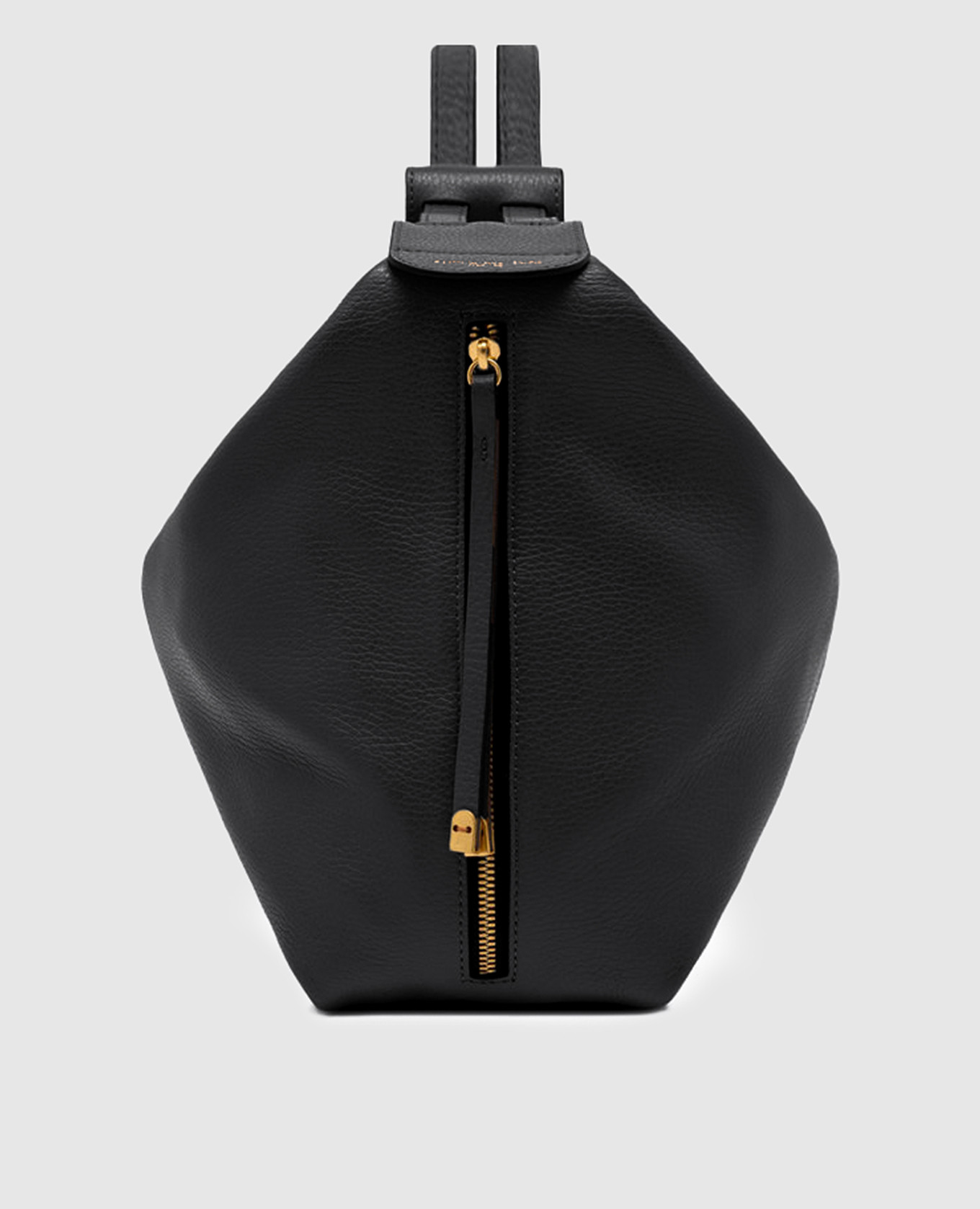 

GUIA black leather convertible bag with logo Gianni Chiarini