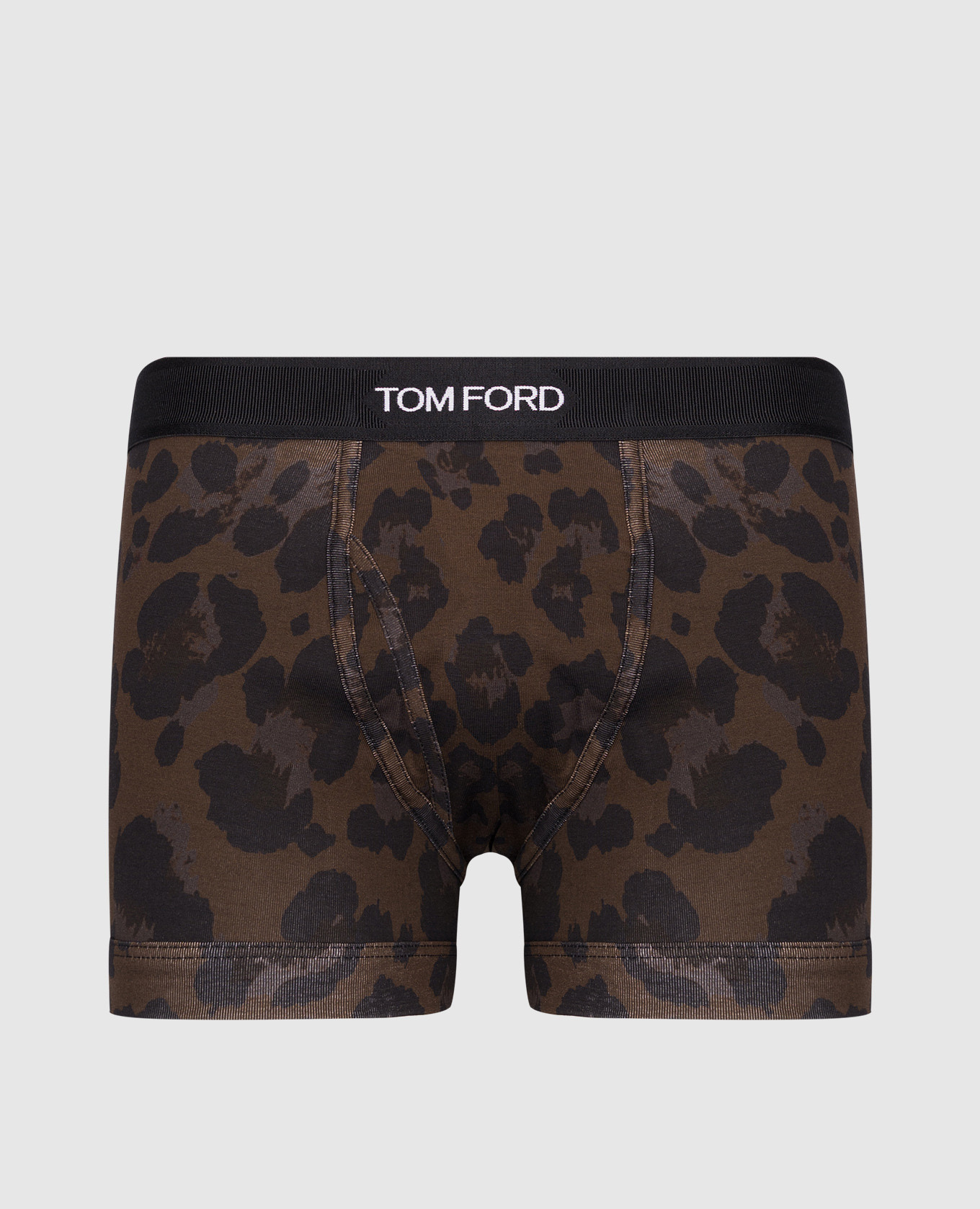 

Brown leopard print boxer briefs Tom Ford