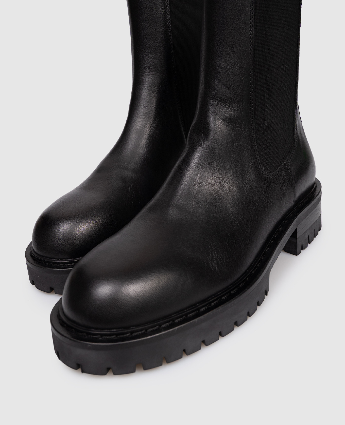 Nilo black leather chelsea boots Ann Demeulemeester 5